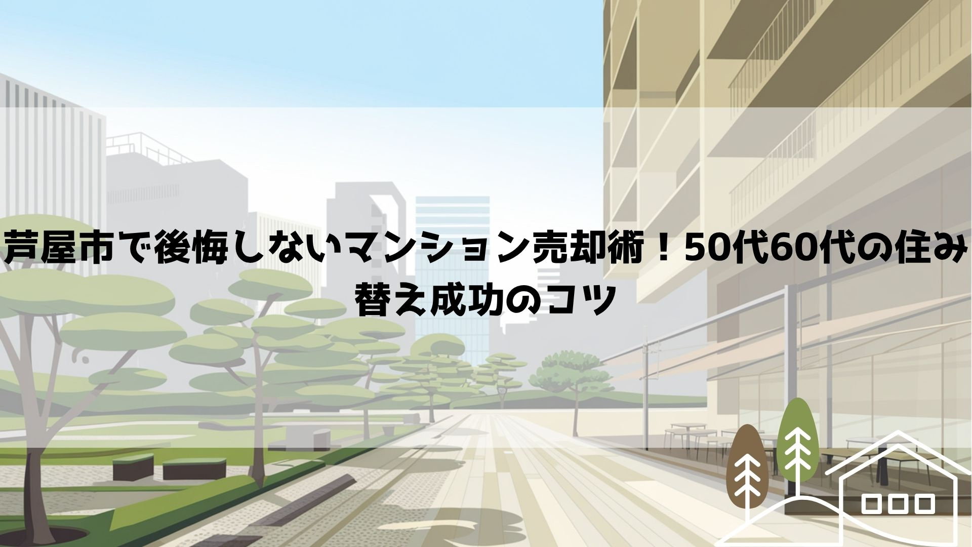 【2026年最新】芦屋市で一戸建て売却を検討中の方へ！老後を...の画像
