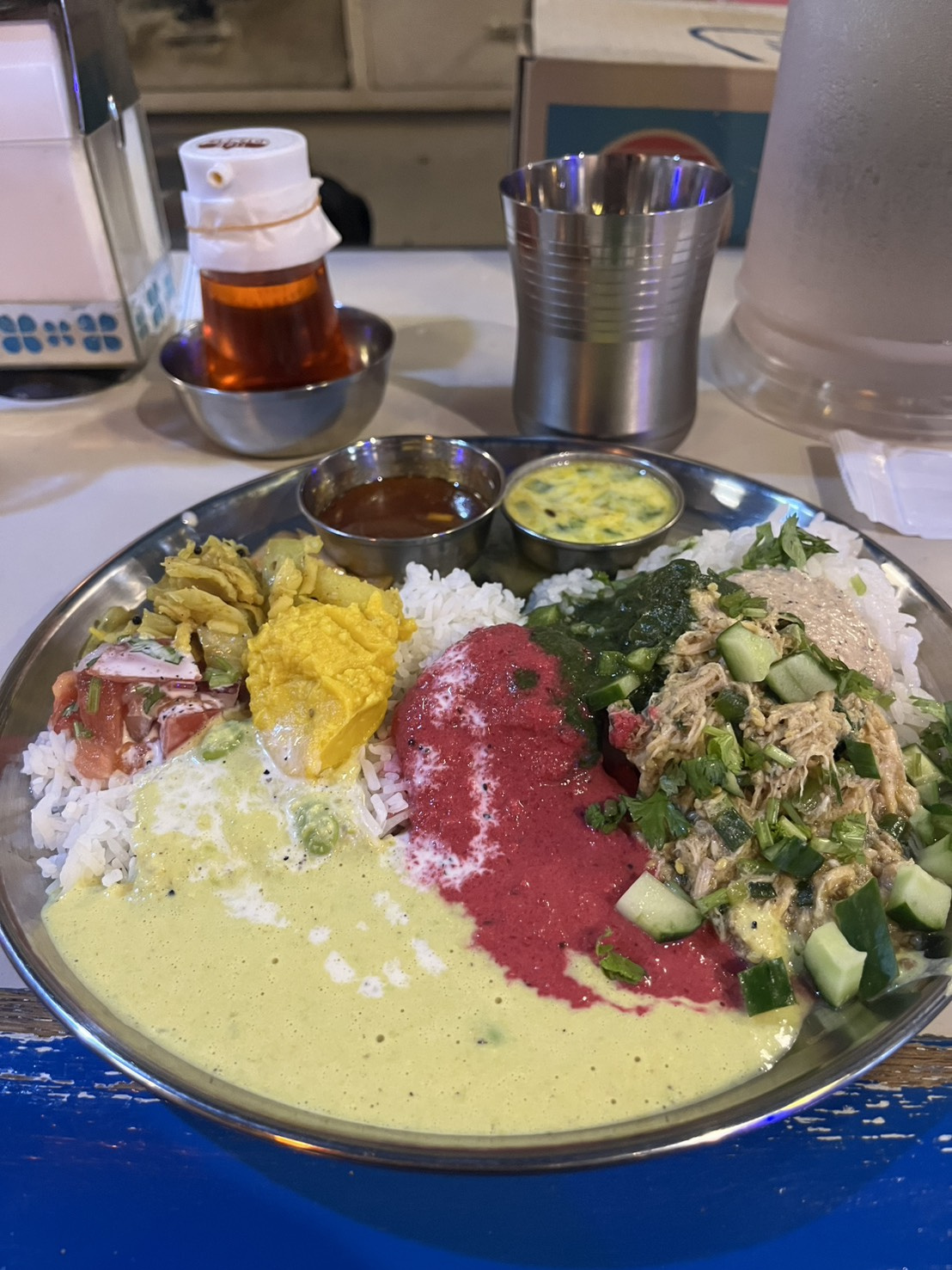 冷たいスパイスカレー　の画像