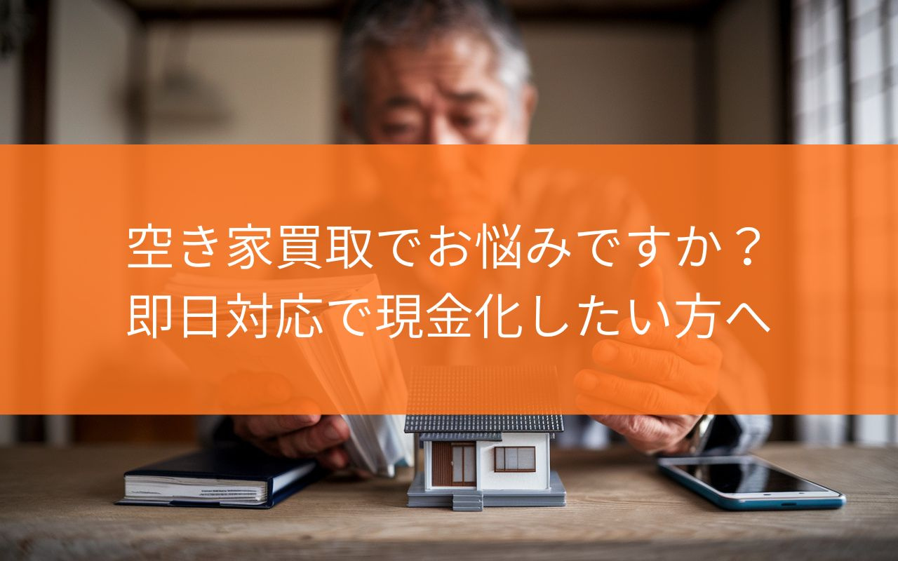 焼津市の空き家買取でお悩みですか？即日対応で現金化したい方へ...の画像