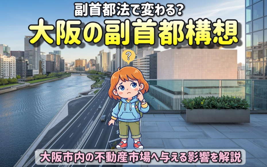 副首都法で変わる大阪の副首都構想は？不動産市場と候補地が国家...の画像