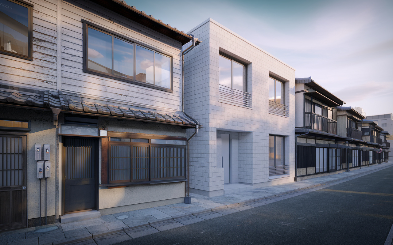 新喜多の長屋を三階建てにできる？建替えの前提条件と注意点を解...の画像