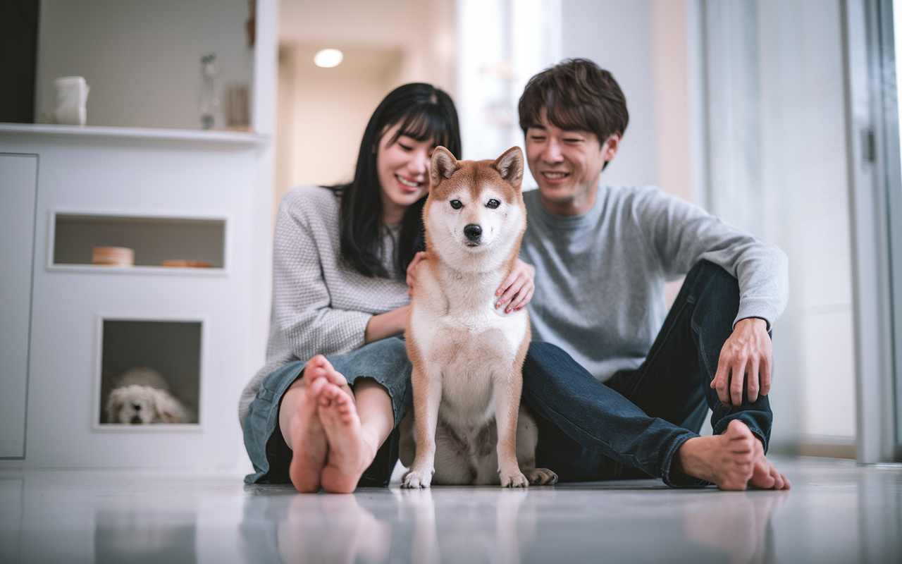八戸市で叶える新築戸建ての工夫！ペットと暮らす間取りで傷と汚...の画像