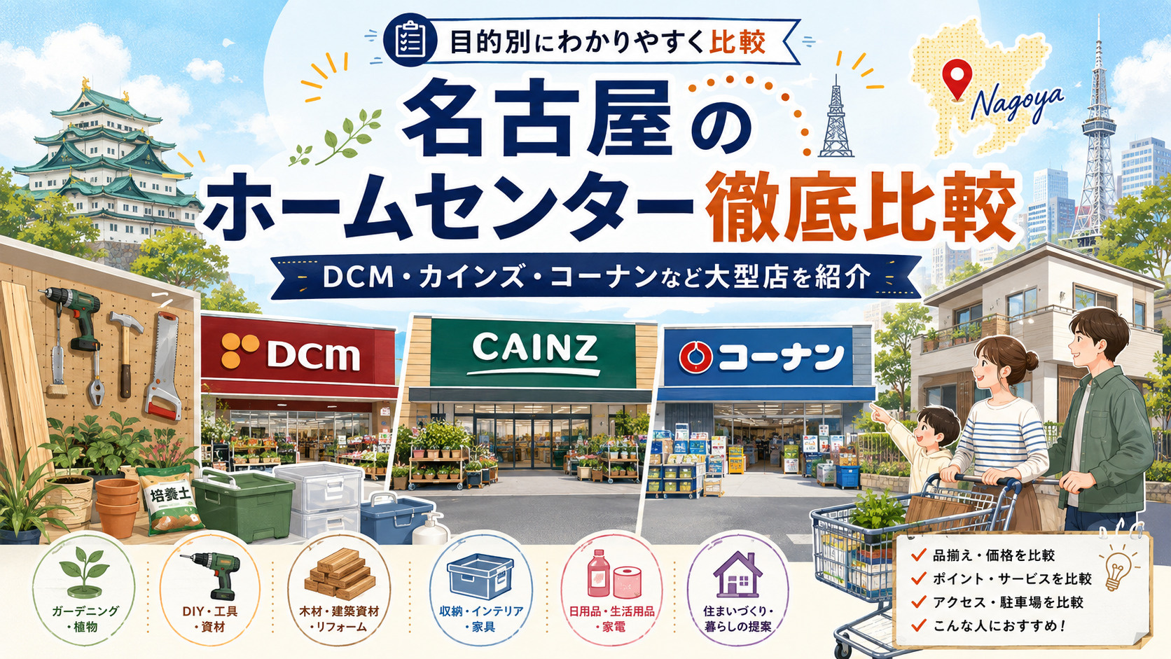 名古屋のホームセンター徹底比較｜大型店・おすすめ店舗を目的別...の画像