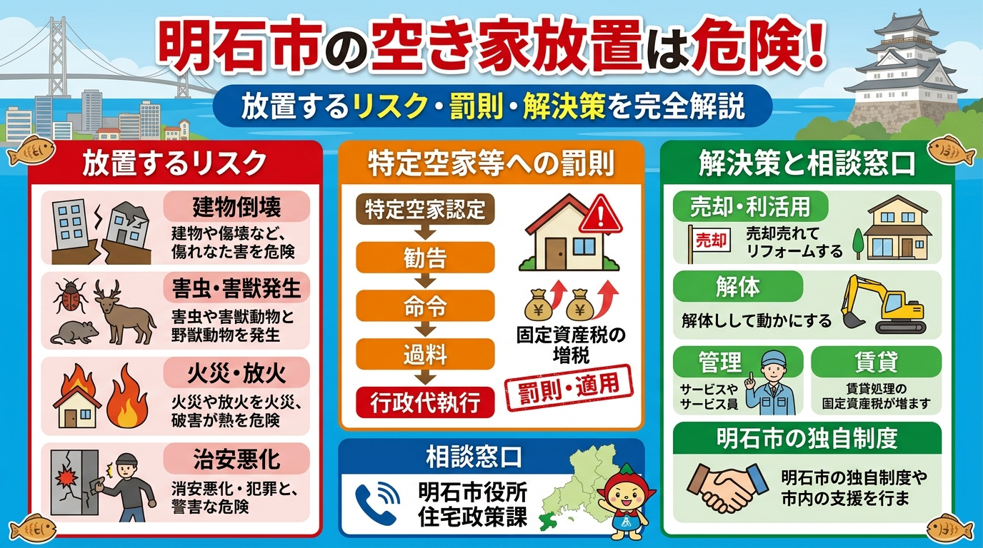 明石市の解体費用を完全解説 木造・鉄骨・RC造の相場・安くす...の画像