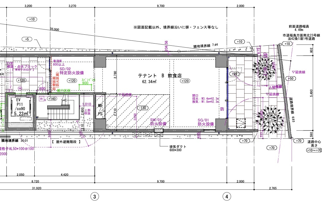 極１等地！福島駅前エリア！新築デザイナーズビル１階路面店舗！...の画像