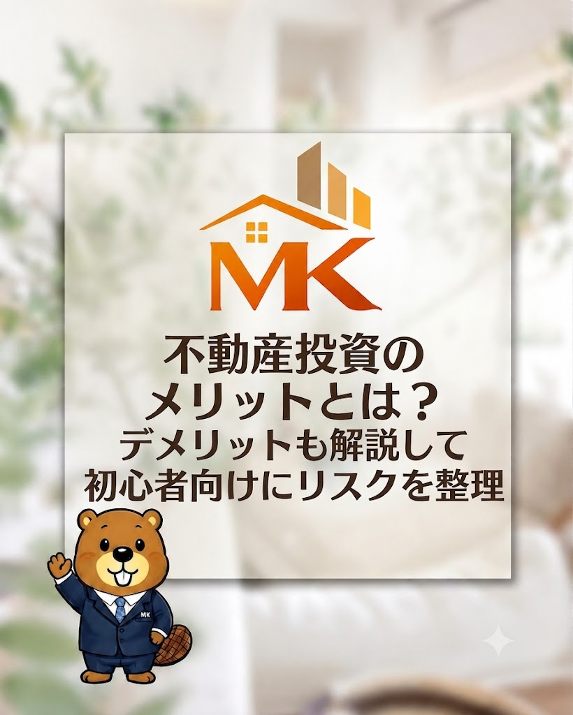 不動産投資のメリットとは？デメリットも解説して初心者向けにリ...の画像