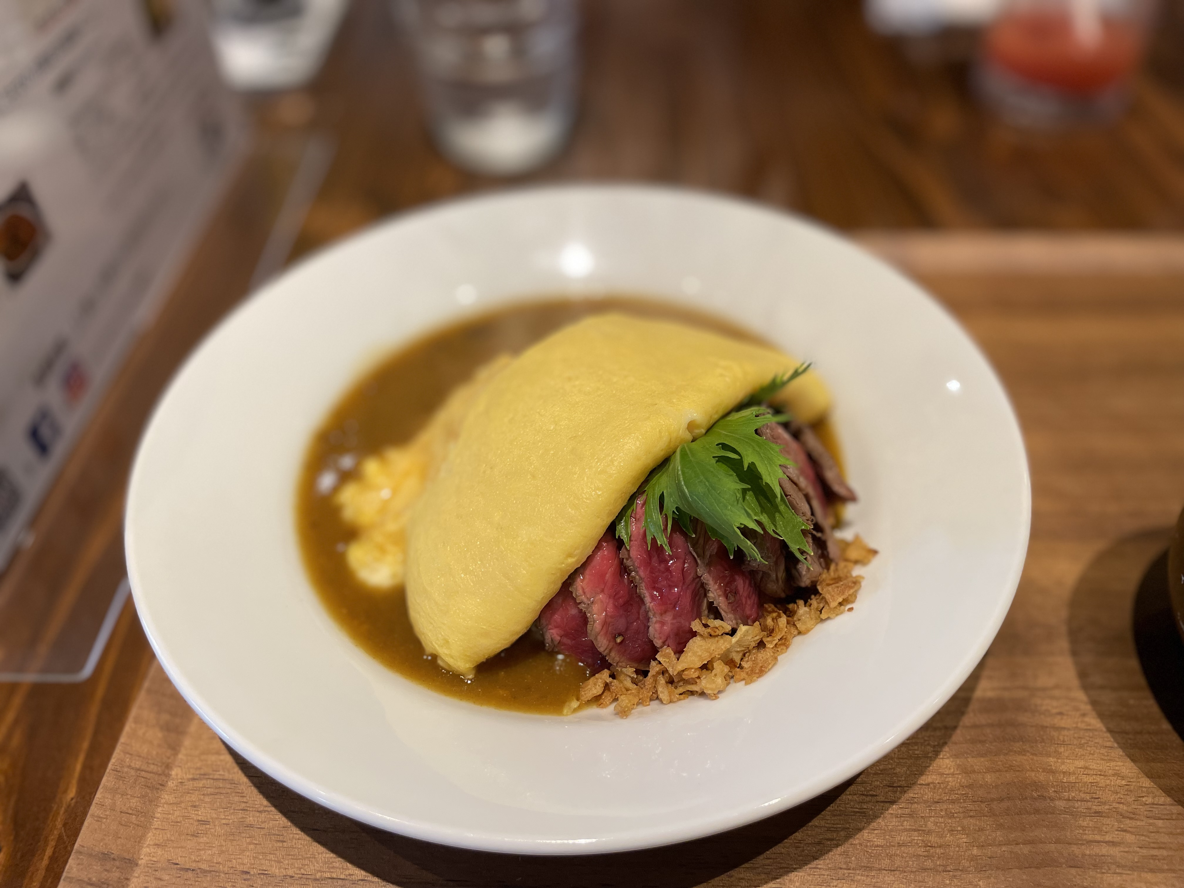 休日に福山で話題のオムライスを食べてきました！の画像