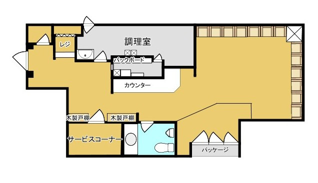 【賃貸・テナント募集】スナックもり　1階／10.2万円（税込...の画像