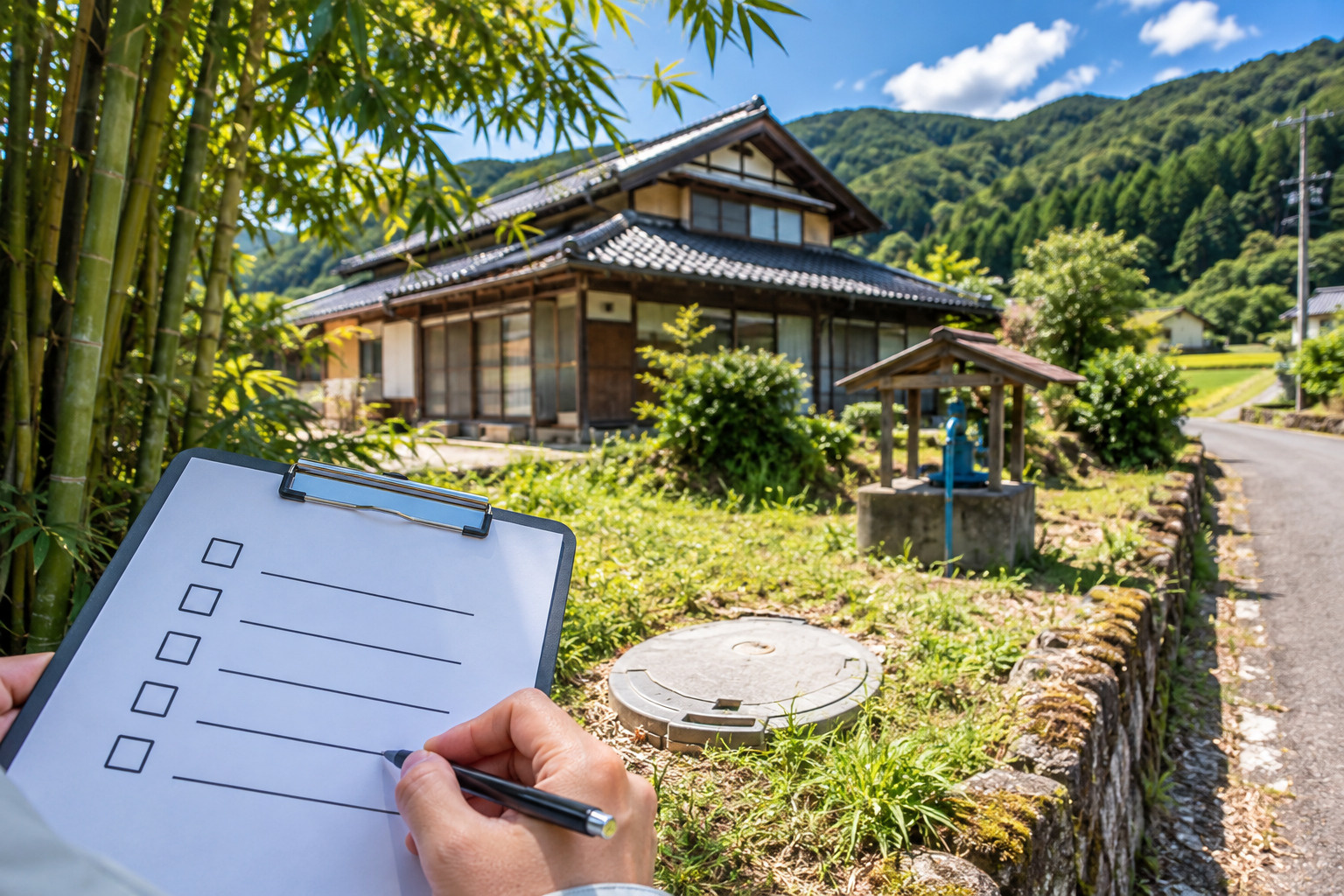 田舎の家を買う時に確認したい5つのこと｜浄化槽・水道・道路ま...の画像