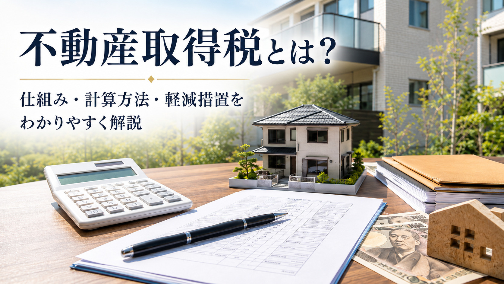 「不動産取得税とは？いつ・いくら払う？軽減措置や確定申告との...の画像