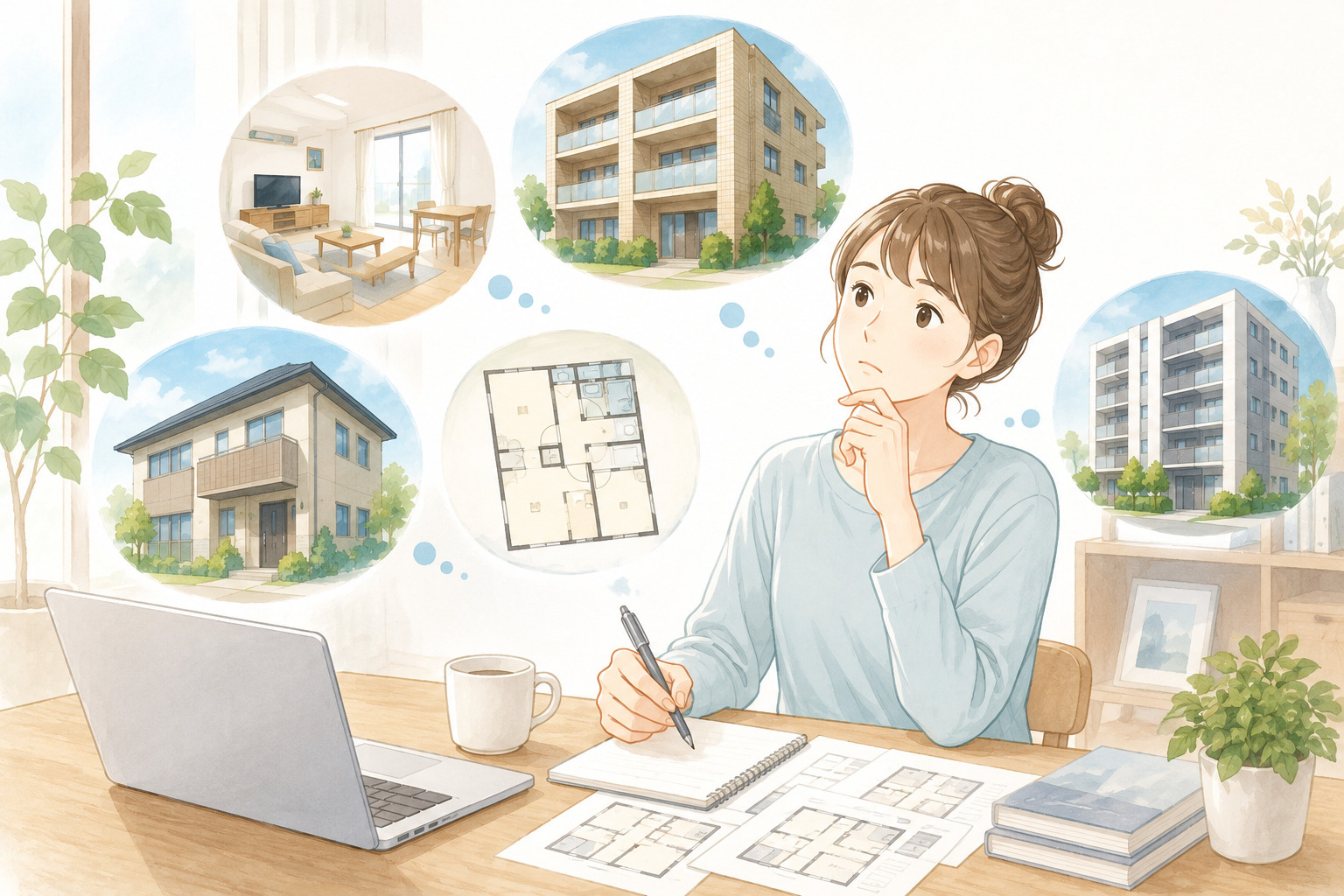 物件情報を見ても決められない。そんなとき何を基準に選ぶ？の画像