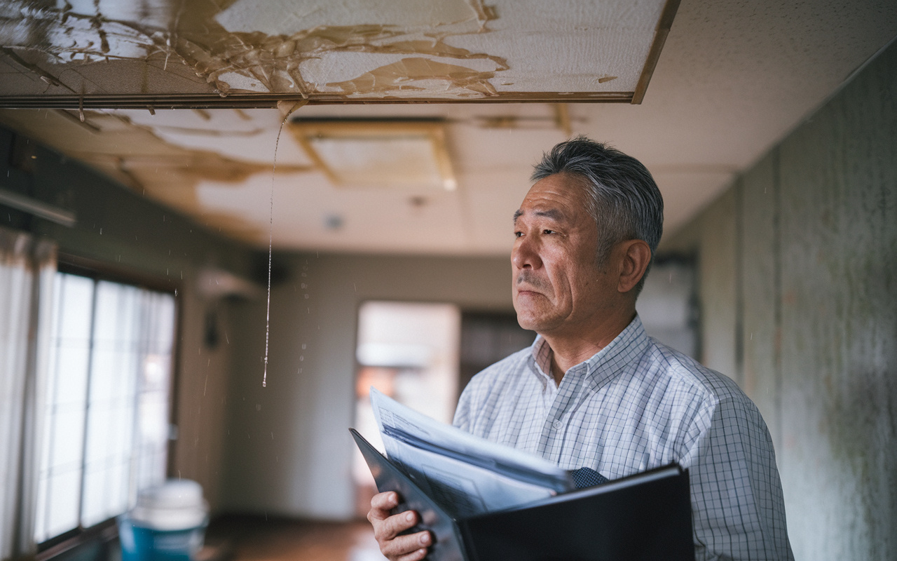 尼崎市の空き家相続でお悩みですか？雨漏りやリフォームの判断基...の画像