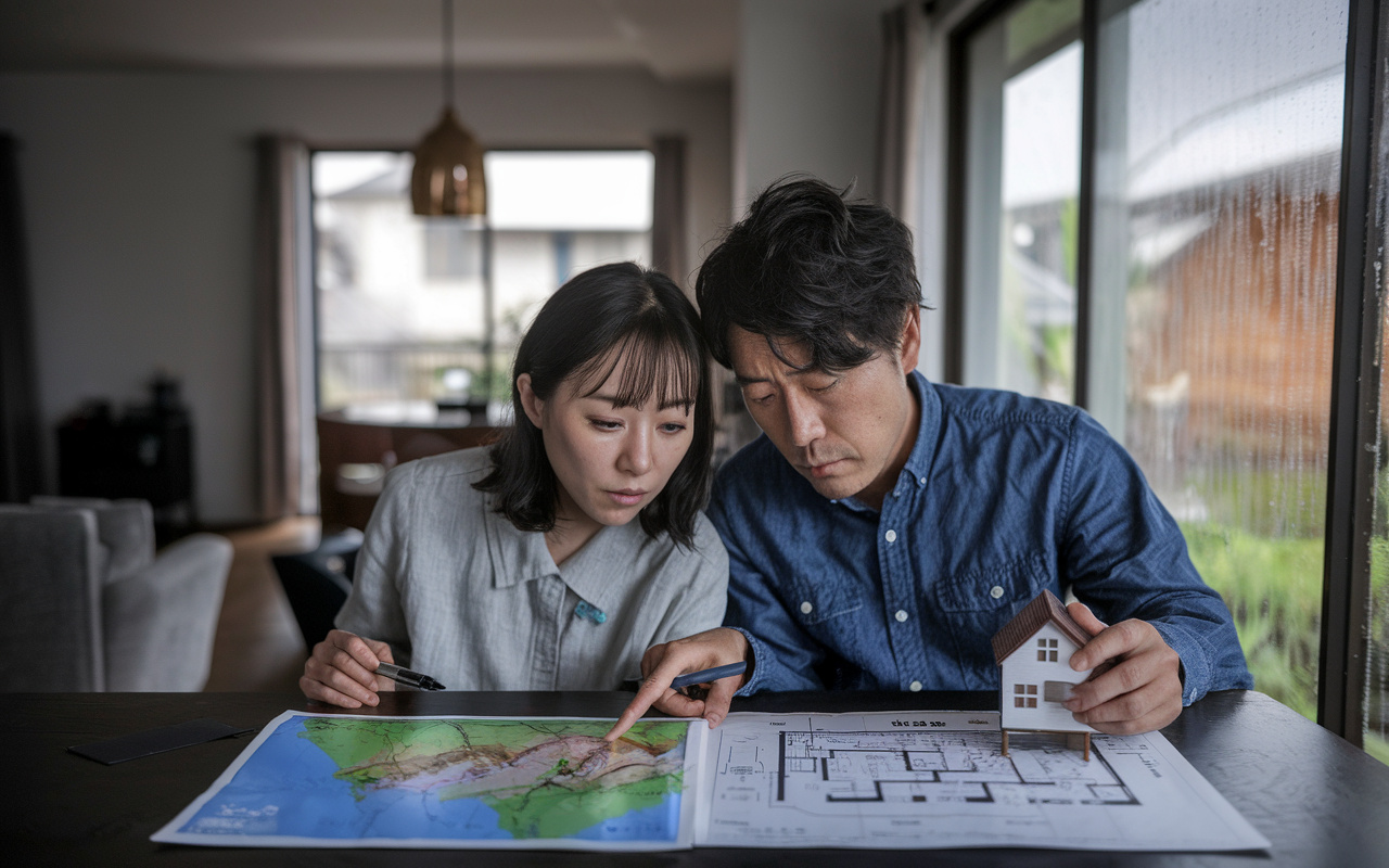 豪雨対策で後悔しない持ち家選び！購入前に使うハザードマップの...の画像