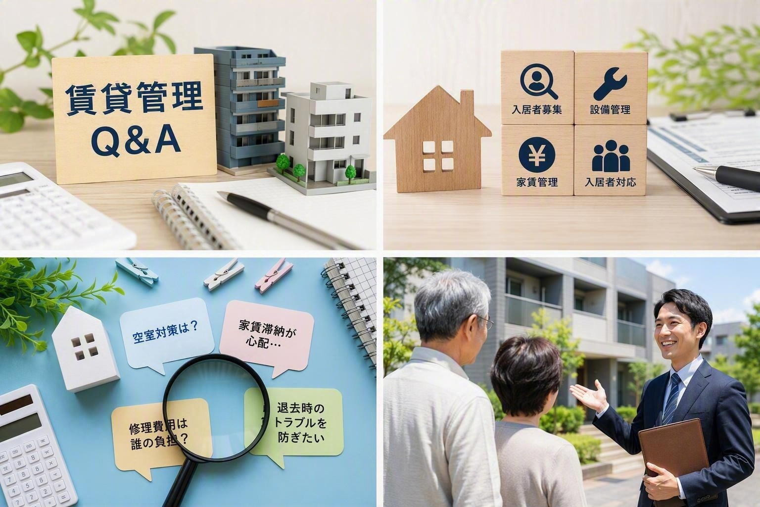 オーナー様のお悩み解決！賃貸管理Q&A特集の画像