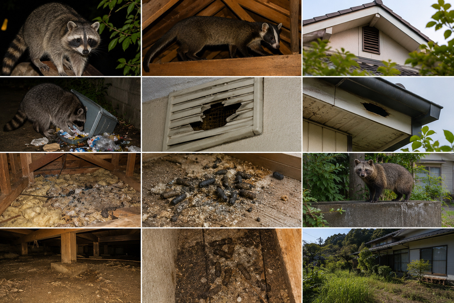 中古戸建ての「害獣対策」と購入時に確認したいポイントの画像
