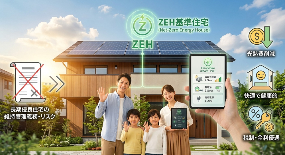 最新記事「株式会社グラッドがZEH基準で分譲する理由」の画像