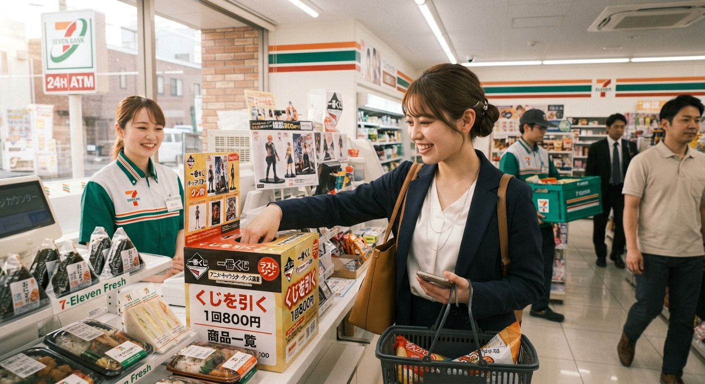 岐阜市の不動産会社スタッフがコンビニでヤシマ作戦を決行！わず...の画像