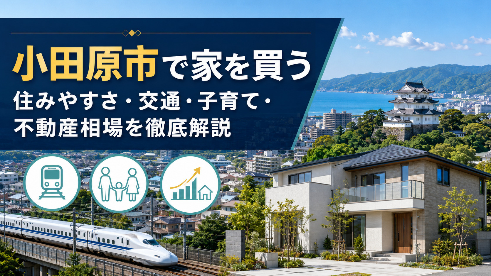 小田原市で家を買う｜住みやすさ・交通・子育て・不動産相場を徹...の画像