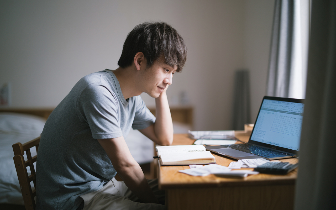 一人暮らしの生活費は足りる？実家からのシミュレーションで安心...の画像
