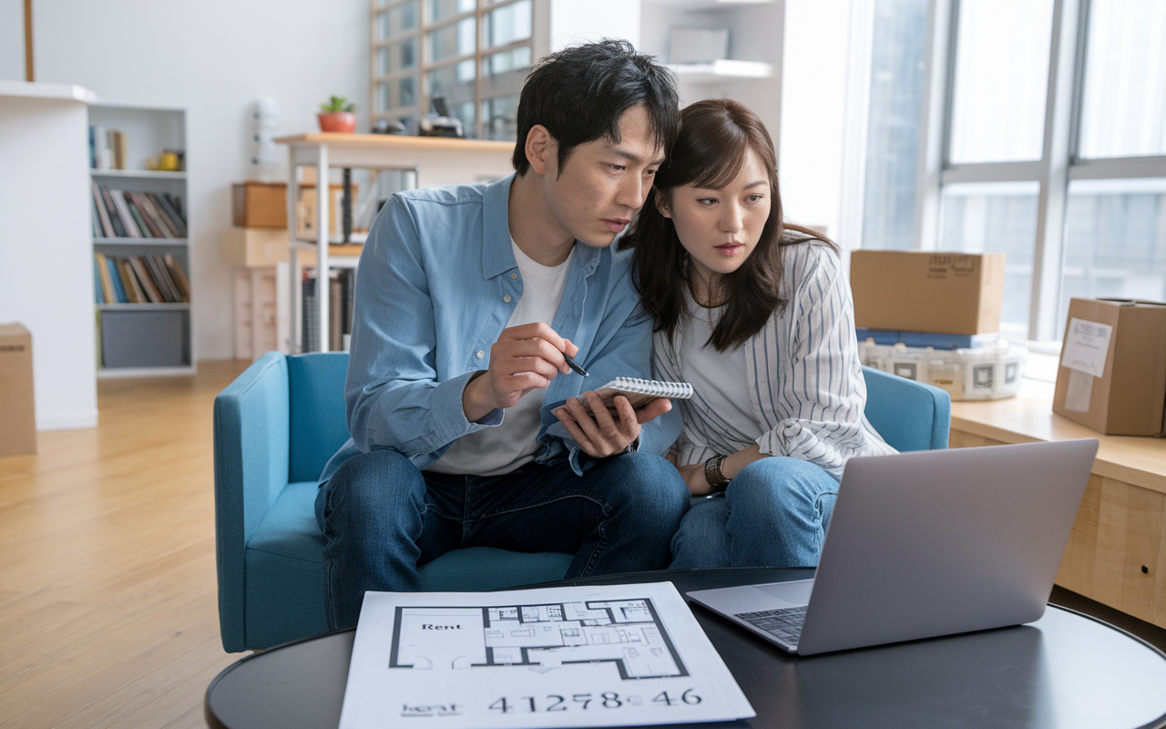 同棲の家賃目安はいくらが安心？手取りから無理なく決める方法の画像