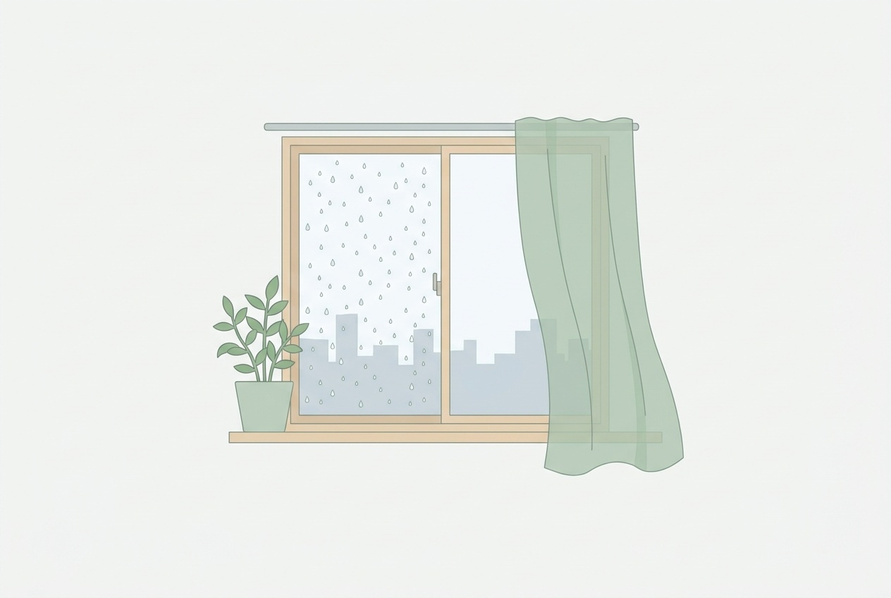 朝の窓に水滴がついたら。冬の前に整える結露との付き合い方を、...の画像