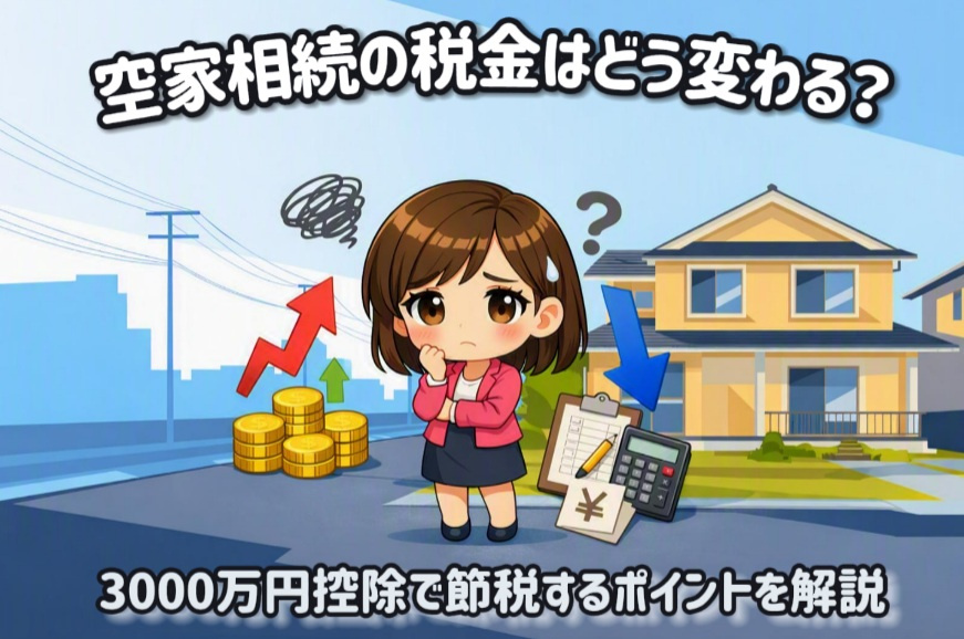 空家相続の税金はどう変わる？3000万円控除で節税するポイン...の画像