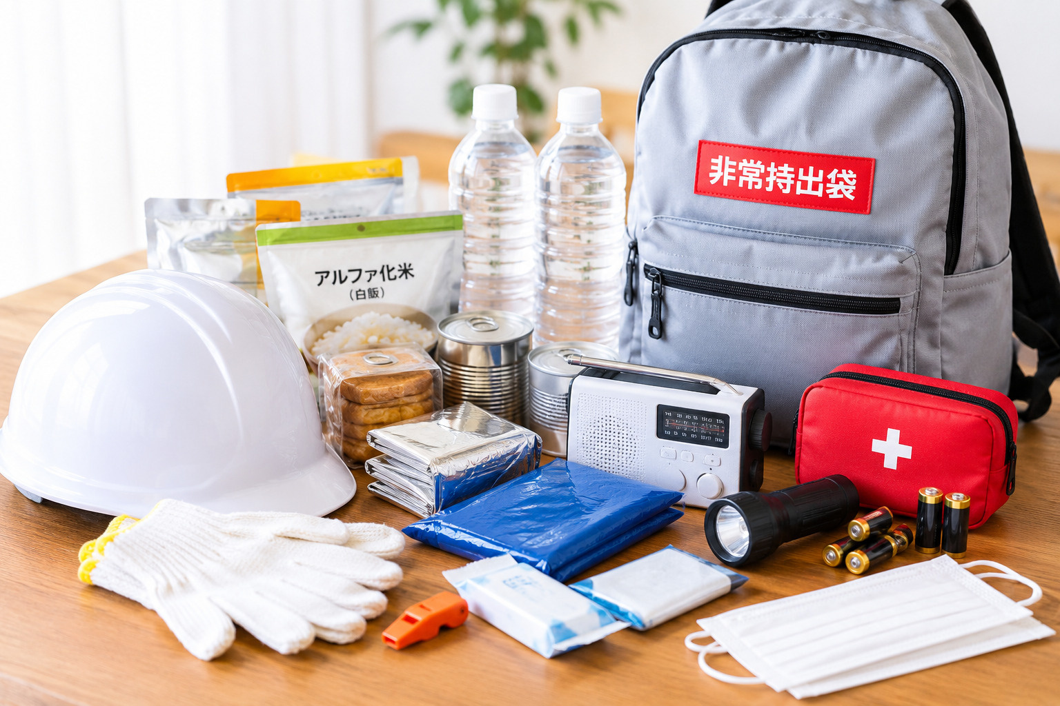   防災の日に家族で考えよう！災害時に必要な防災用品・備蓄リ...の画像