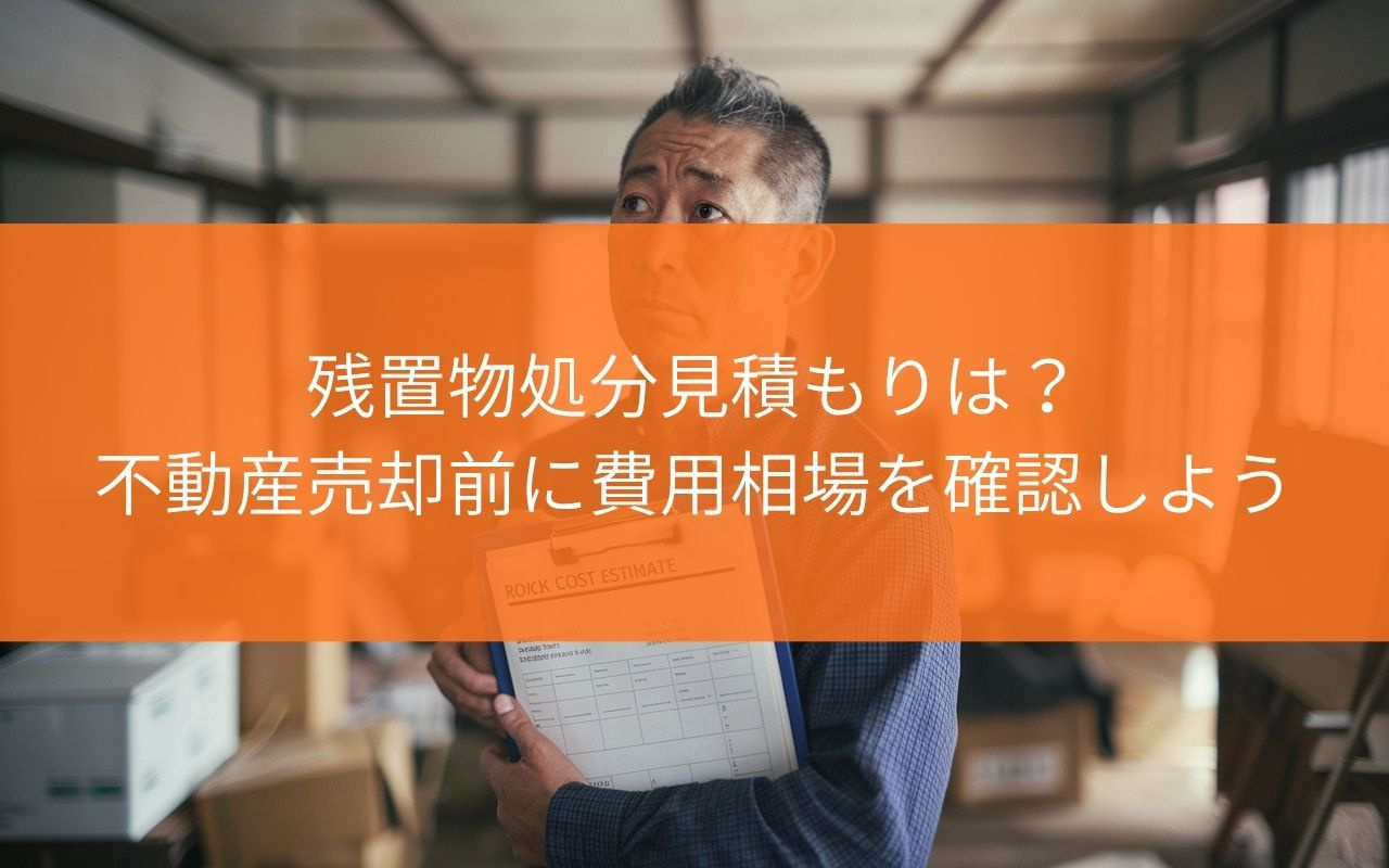【どうしたらいい？】藤枝市の残置物処分見積もりは？不動産売却...の画像