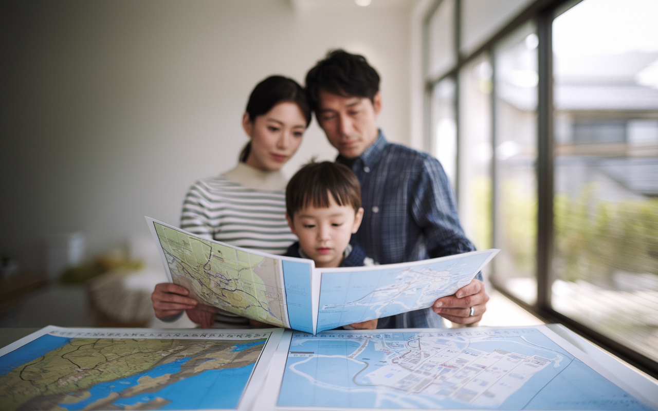 子育て世帯の一戸建て選び必見！災害に強いエリアの選び方を解説...の画像