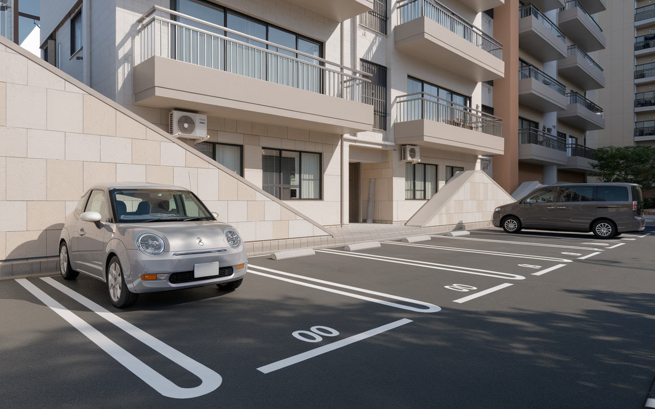 賃貸で失敗しない駐車場選び！車持ちのためのチェックポイントを...の画像