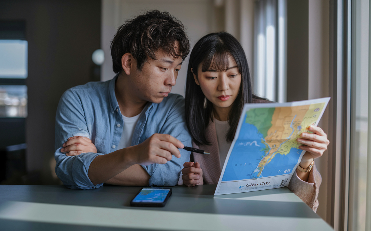岐阜市で浸水しやすい地域は？ハザードマップの見方と住まい選び...の画像