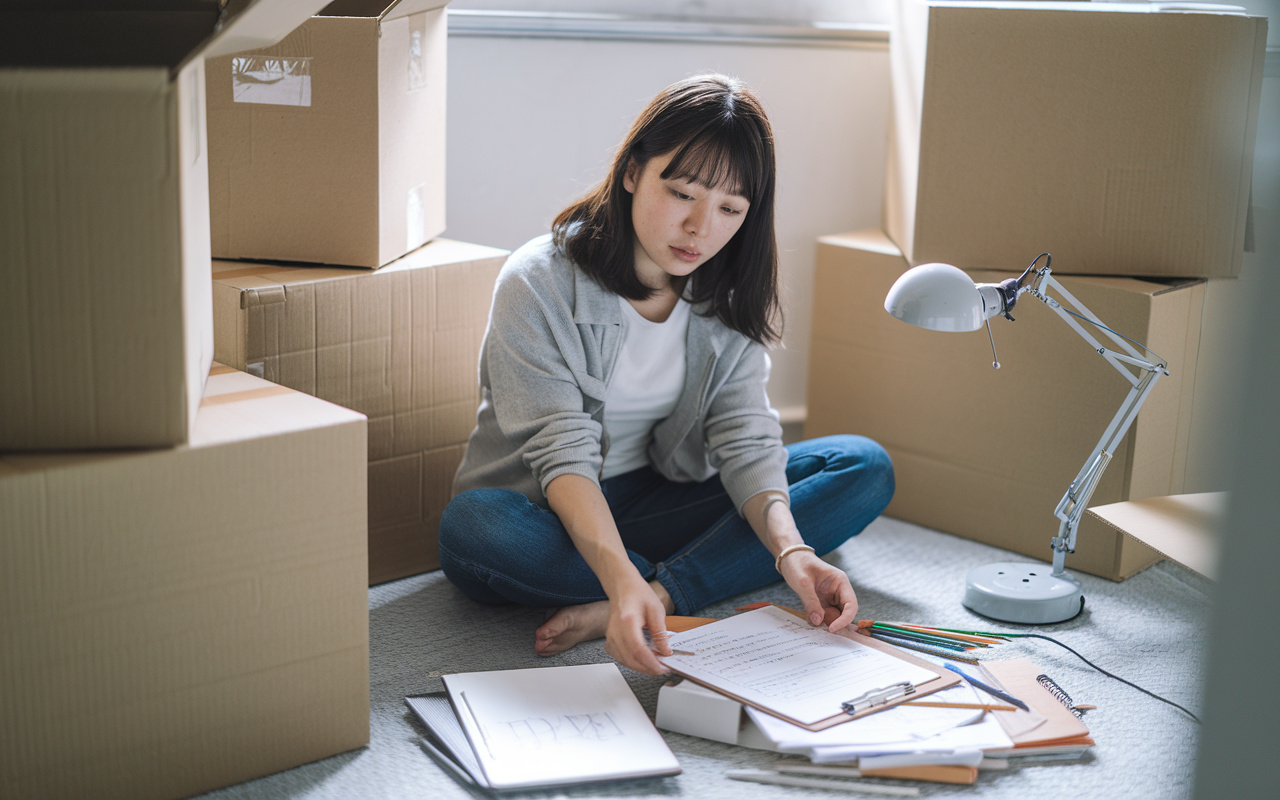 大阪芸大新入生の一人暮らし準備！引っ越し前にやることを整理し...の画像