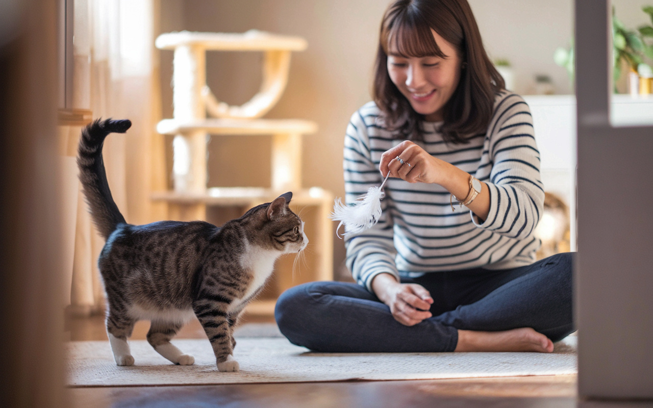 猫の年齢別遊び方が知りたい人へ！コツを押さえて毎日をもっと楽...の画像