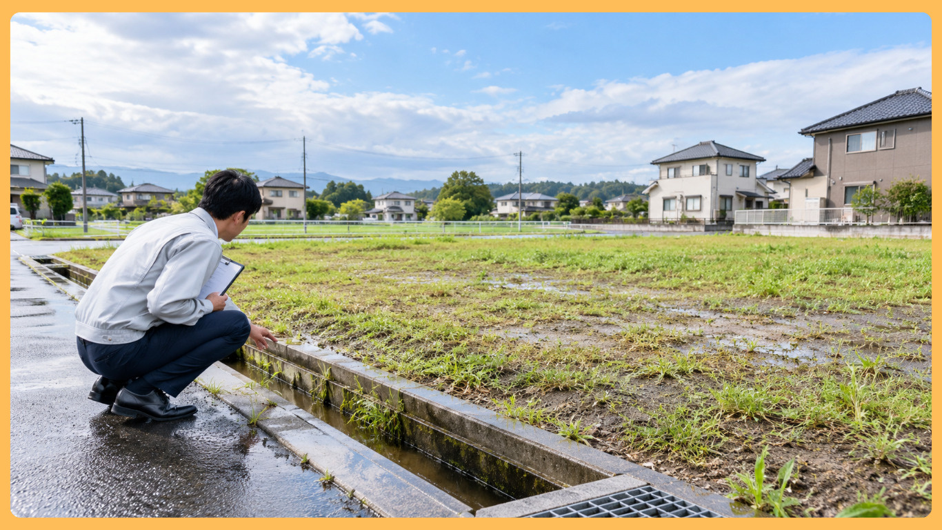 筑西市で土地購入前に要確認！浸水履歴と水害リスクの確認事項を...の画像