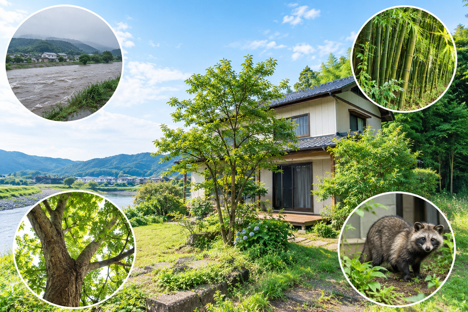 自然が近い家ほど要注意？郊外の中古住宅で確認したい「家の外」...の画像