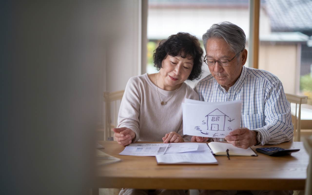 新潟市の相続不動産は売却すべきか？50代60代の老後資金シミ...の画像