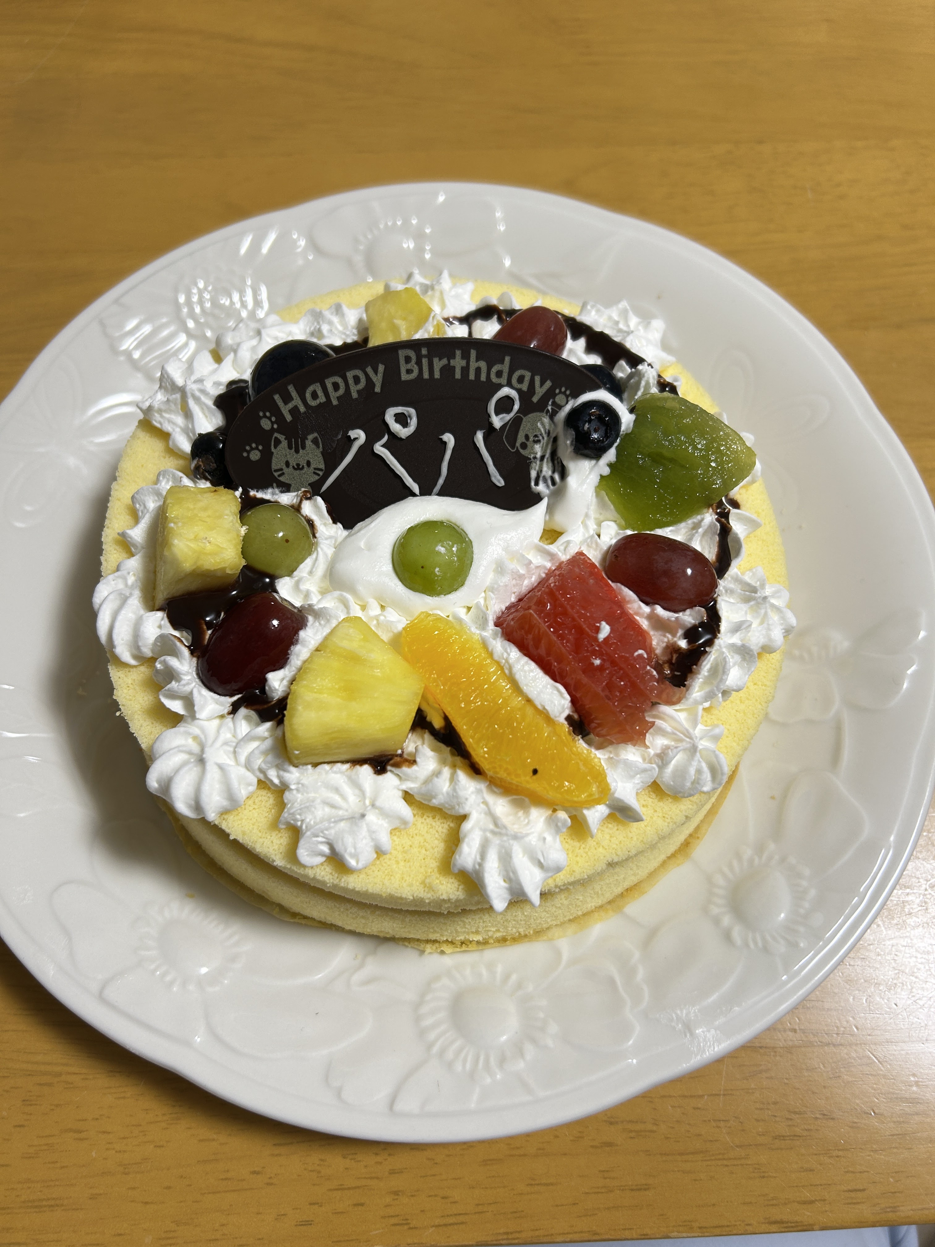 お誕生日ケーキ☆の画像