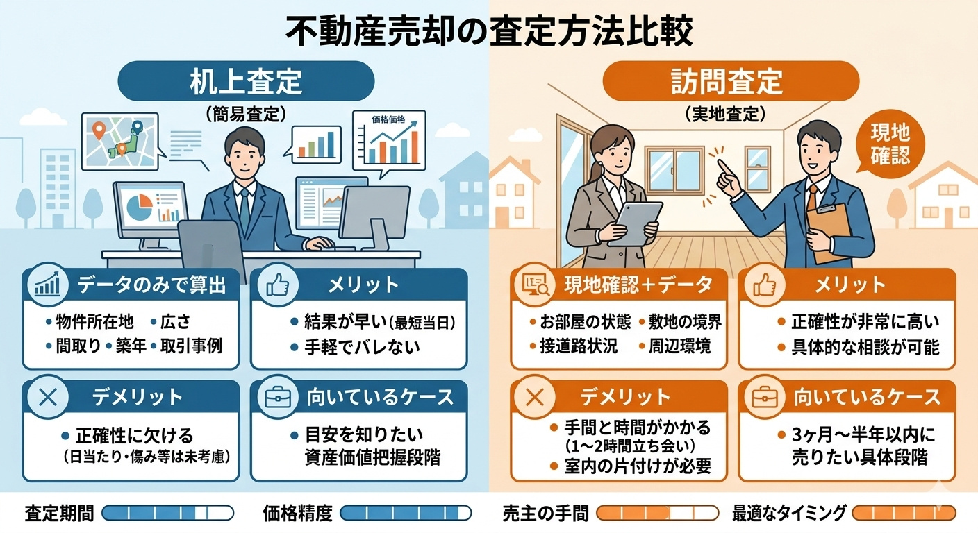 【沼津市の不動産売却】不動産売却査定 机上査定Vs訪問査定　...の画像
