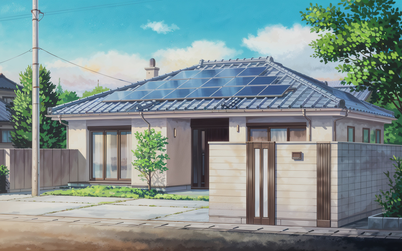 太陽光パネル付き戸建は売れやすい？条件と売却前の確認ポイント...の画像