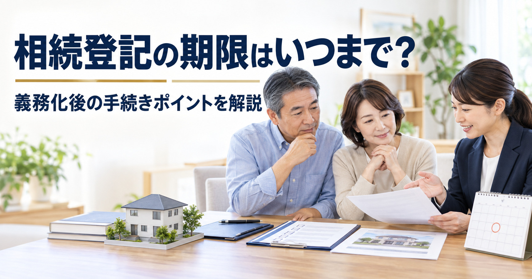 相続登記の期限はいつまで？義務化後の手続きポイントを解説の画像