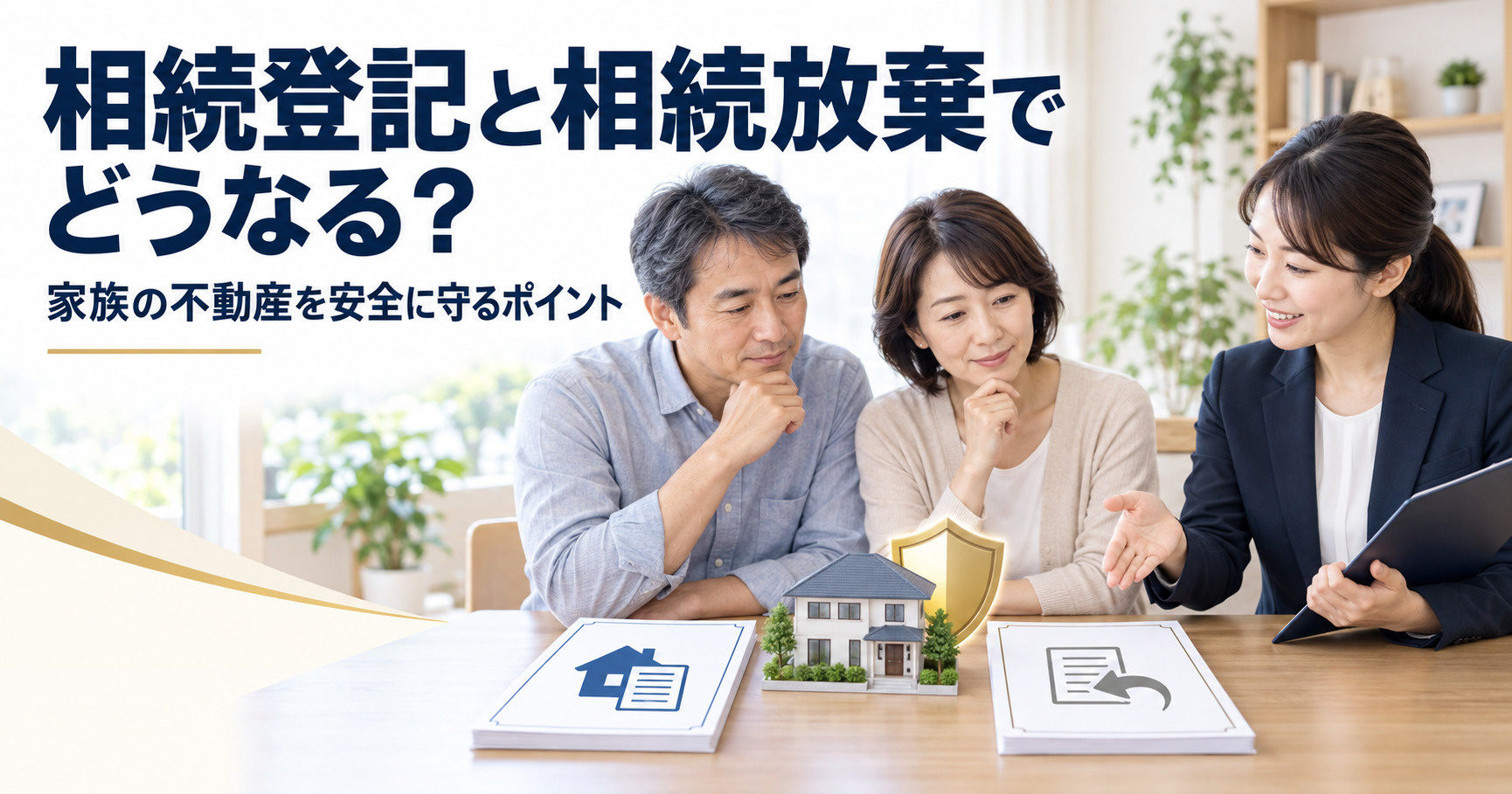 相続登記と相続放棄でどうなる？家族の不動産を安全に守るポイン...の画像