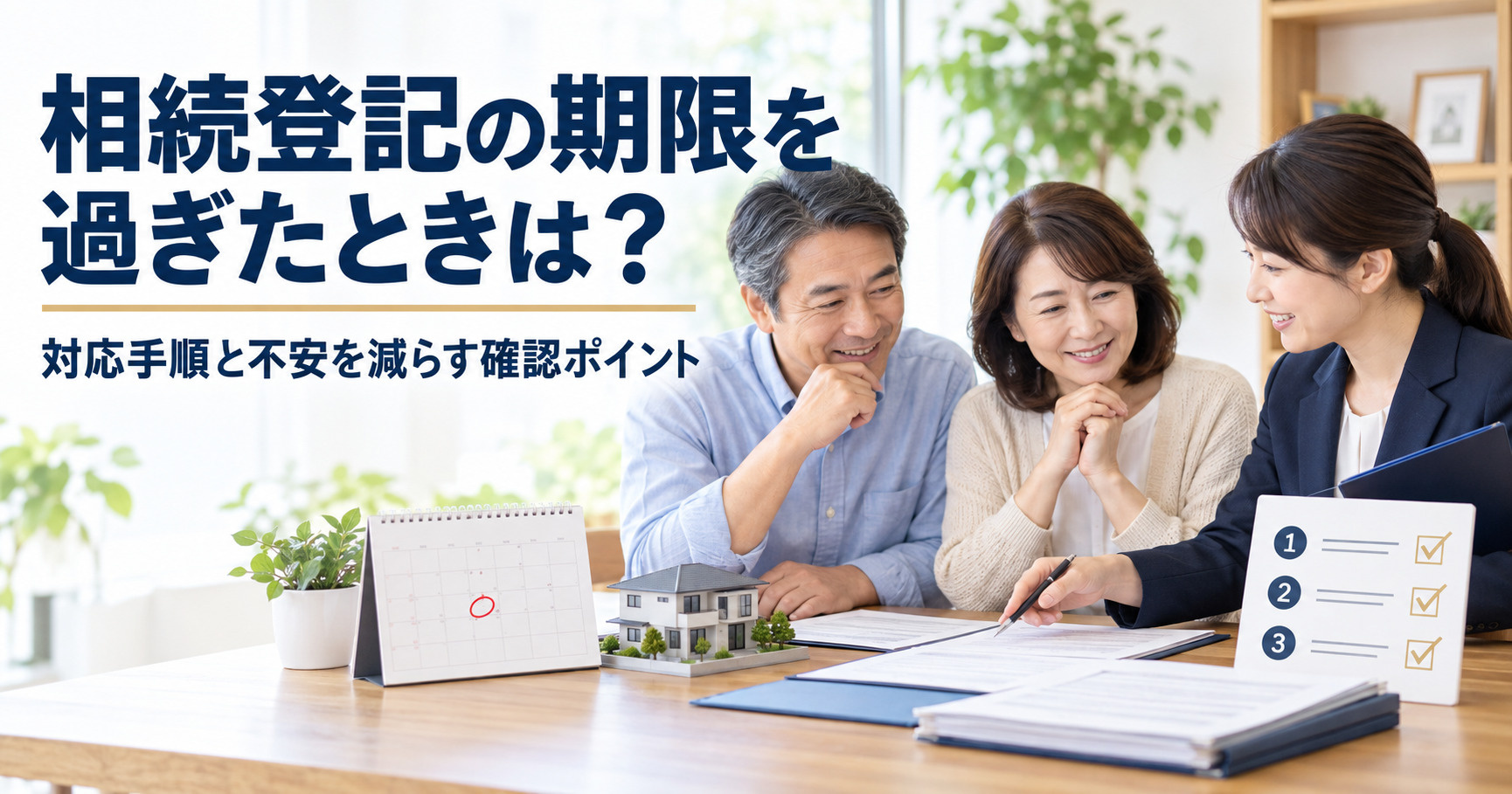 相続登記の期限過ぎたときは？対応手順と不安を減らす確認ポイン...の画像