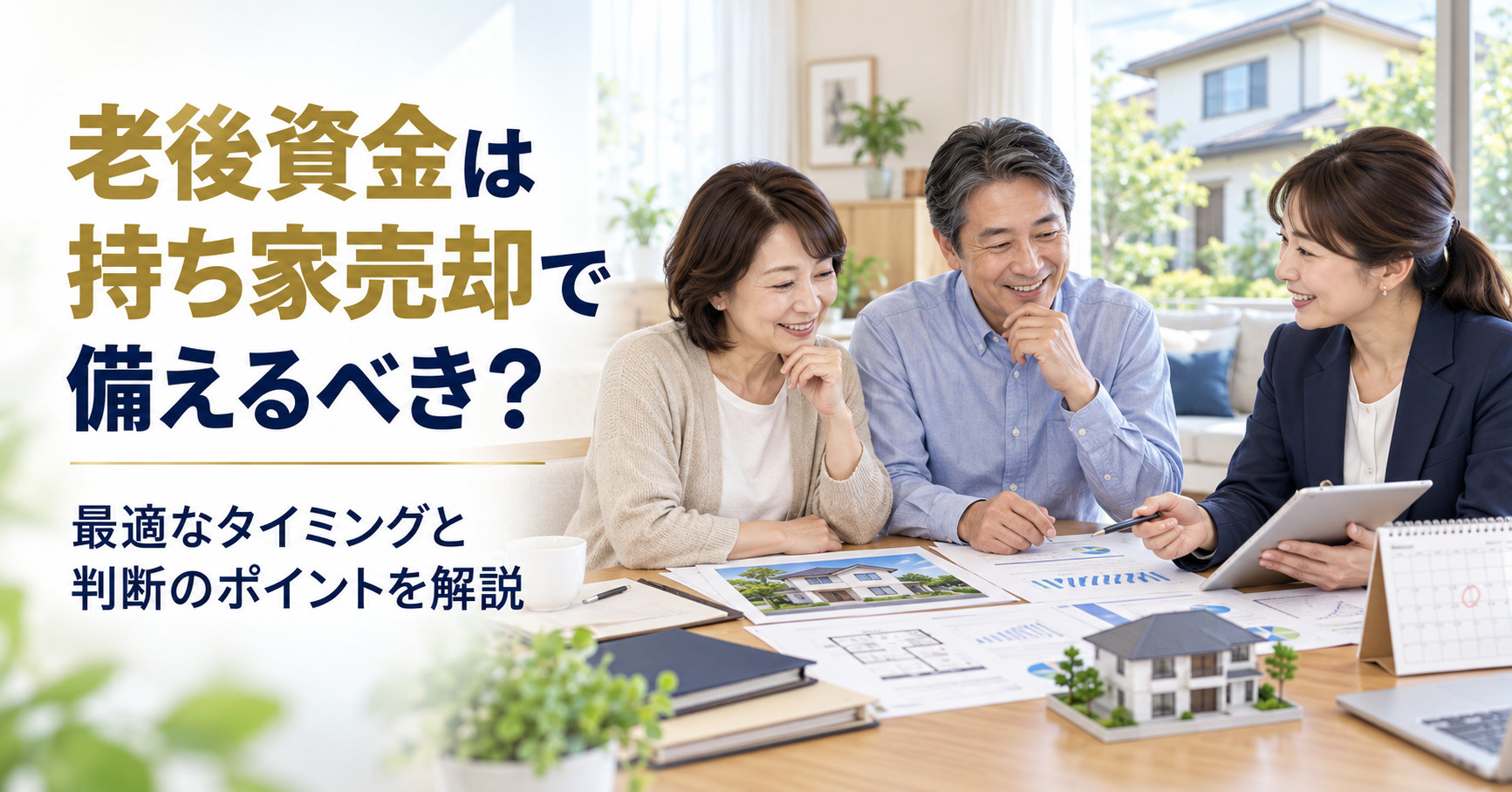老後資金は持ち家売却で備えるべき？最適なタイミングと判断のポ...の画像