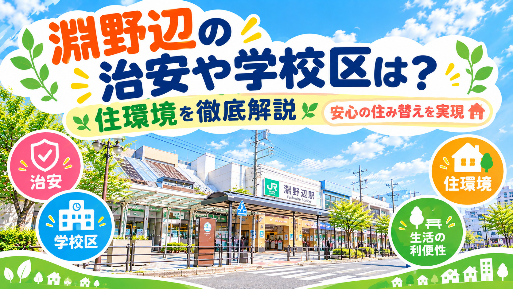 淵野辺の治安や学校区は？住環境を徹底解説し安心の住み替えを実...の画像