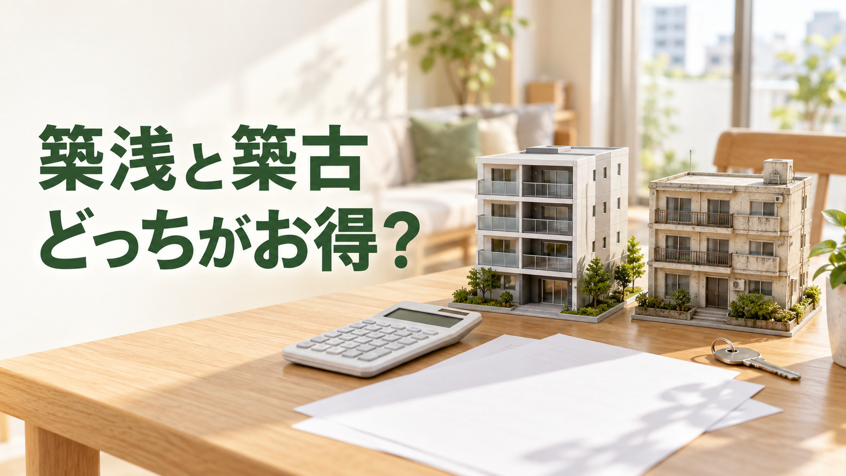 築浅と築古どっちが得な賃貸相場？比較で分かる選び方のポイント...の画像