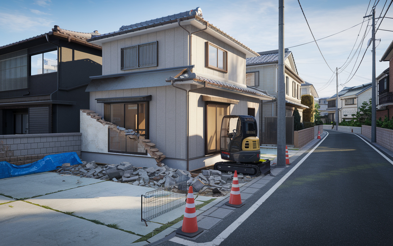 京都市の解体価格を詳しく知りたい人へ！残置物や植栽廃車寸前の...の画像