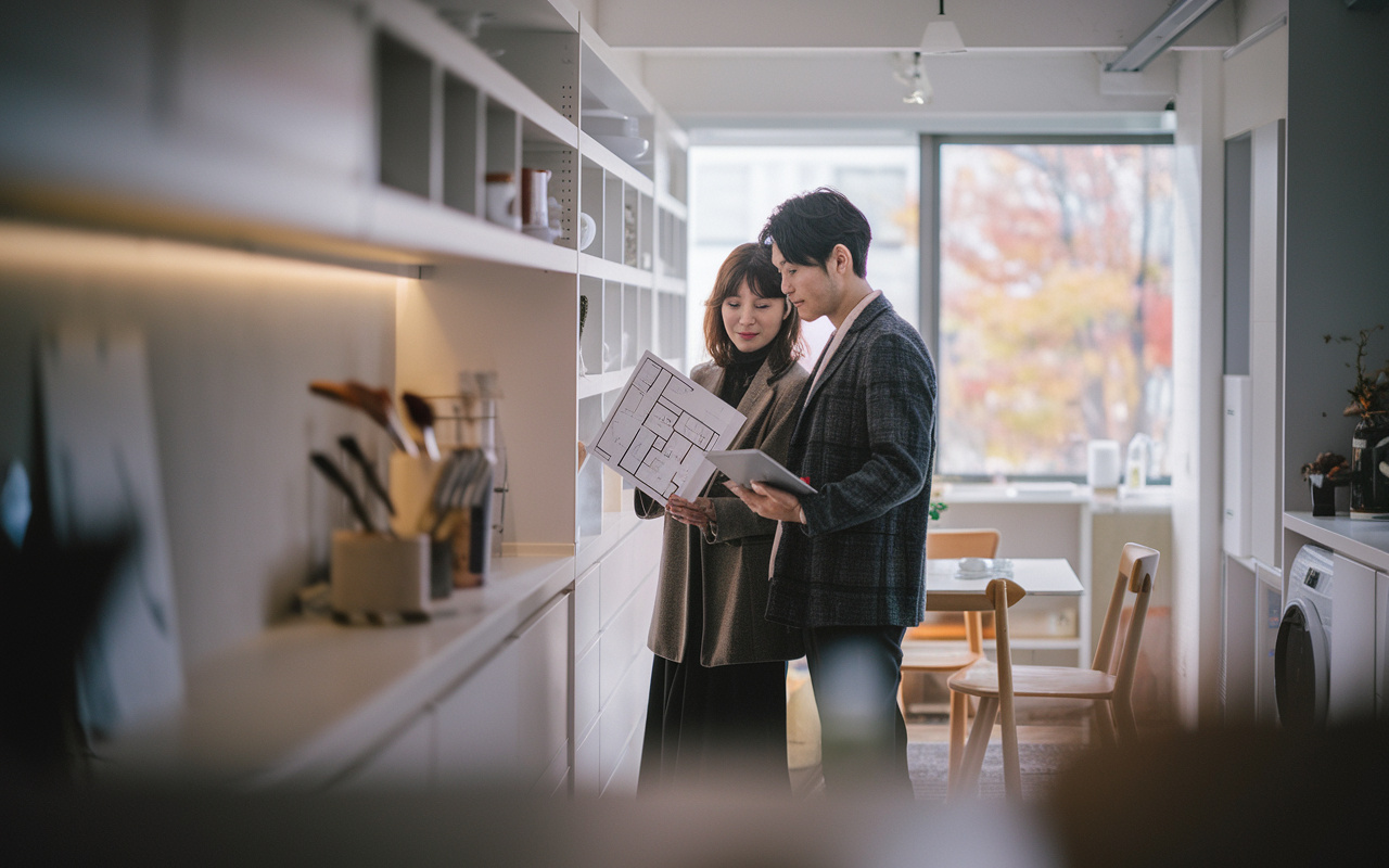 秋婚の新居選びで家事シェアはしやすい？ふたりに合う間取りの考...の画像
