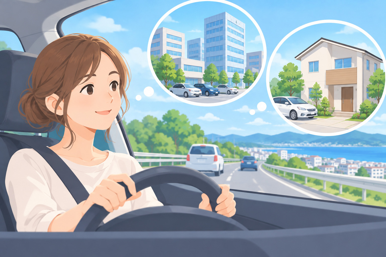 「職場まで何分」を基準にする？車通勤から考える部屋探しのポイ...の画像