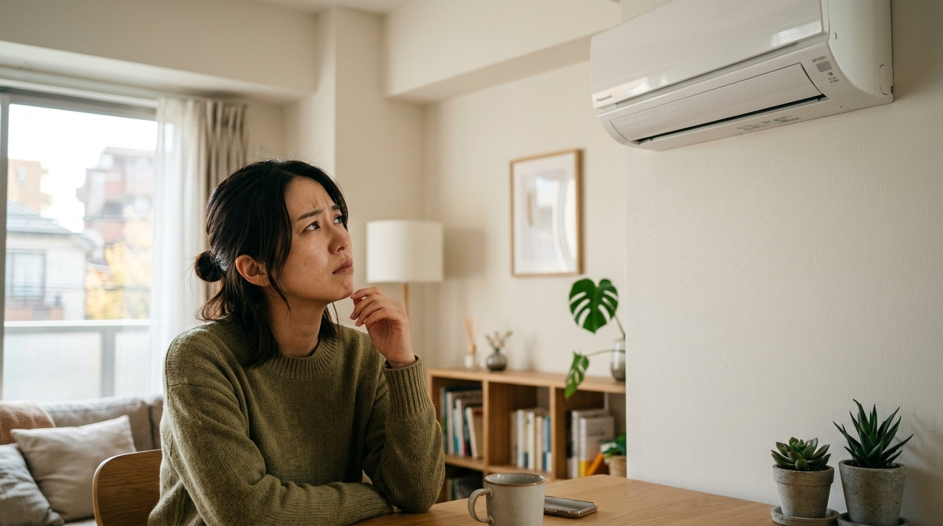 9月なのにエアコン止められない人へ。適切な設定温度は?体に悪...の画像
