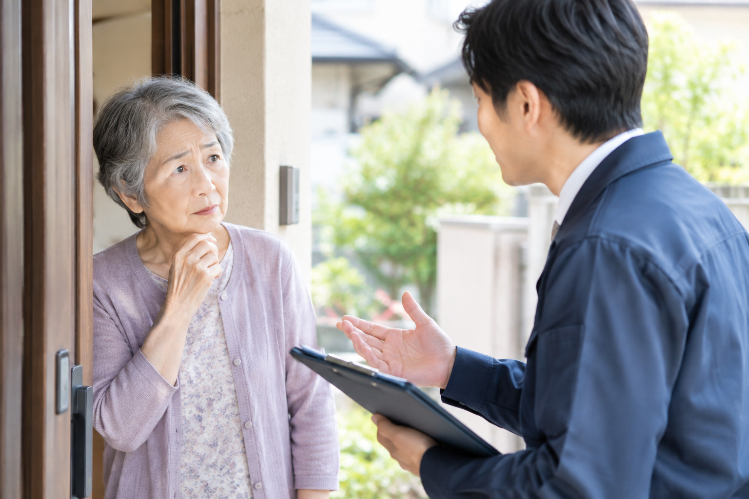  一人暮らし・高齢者世帯を狙う訪問業者対策｜「もしも」の時に...の画像